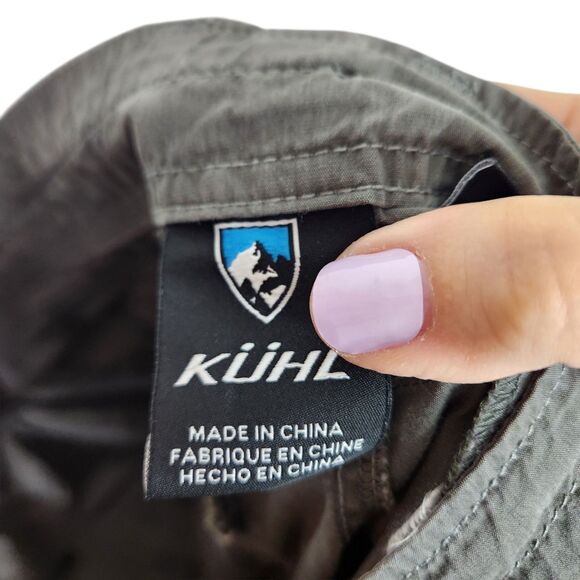 KUHL Pants Womens 14 Regular Green Convertible Hiking Roll Up Capris Pants - Picture 10 of 12